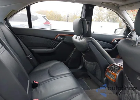 2002 Mercedes-Benz S 500 from USA, damaged, VIN WDBNG75J22A297778